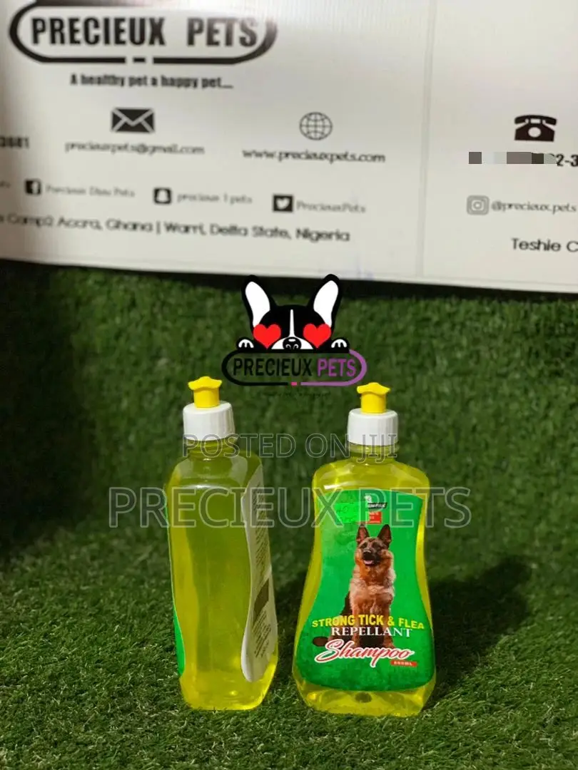 Strong Ticks and Fleas Repellant Shampoo