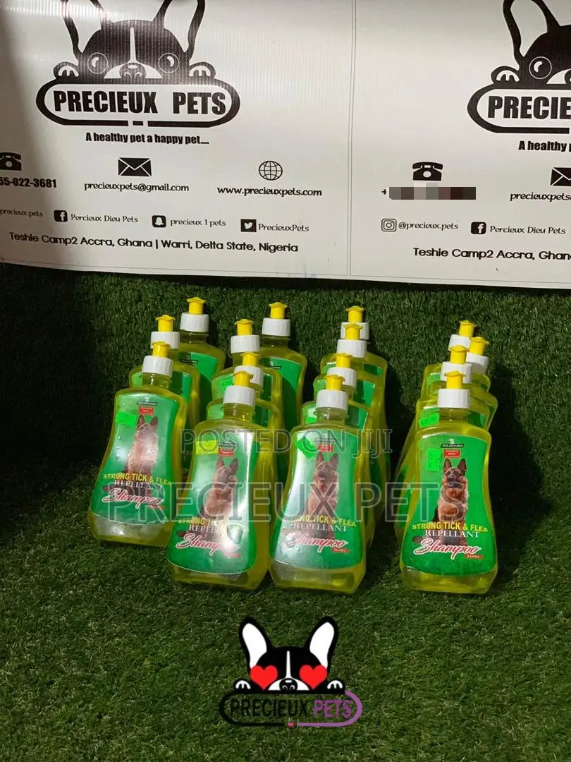 Strong Ticks and Fleas Repellant Shampoo
