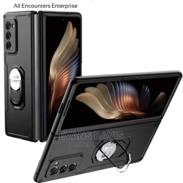 Samsung Galaxy Z Fold 2 Back Case With Ring Holder