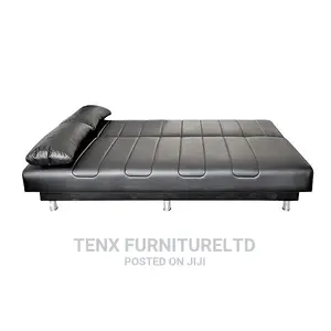 Sofa Bed With Chrome Plastic Legs