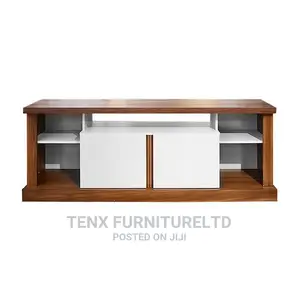 TV Rack (Jeri White and Walnut)