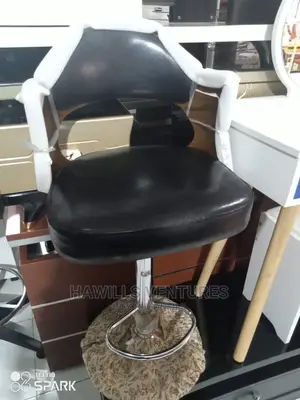 Leather /Wooden Bar Chair