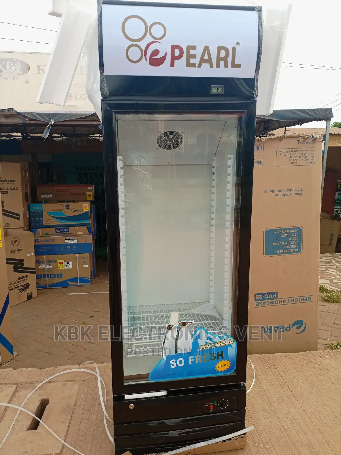 Pearl Pvc28 200ltr Display Refrigerator