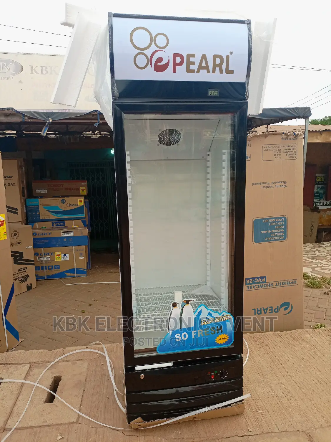 Pearl Pvc28 200ltr Display Refrigerator