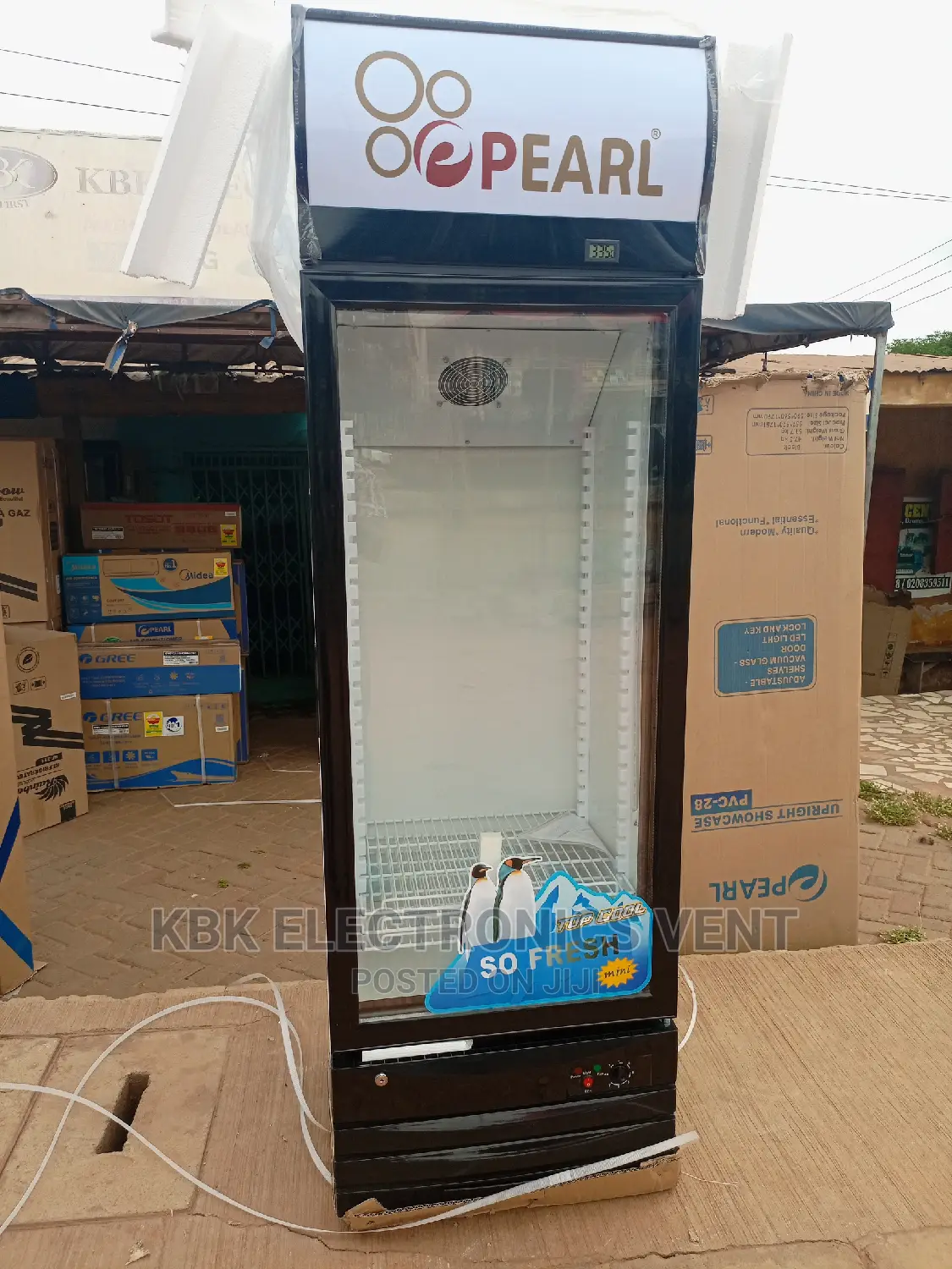 Pearl Pvc28 200ltr Display Refrigerator