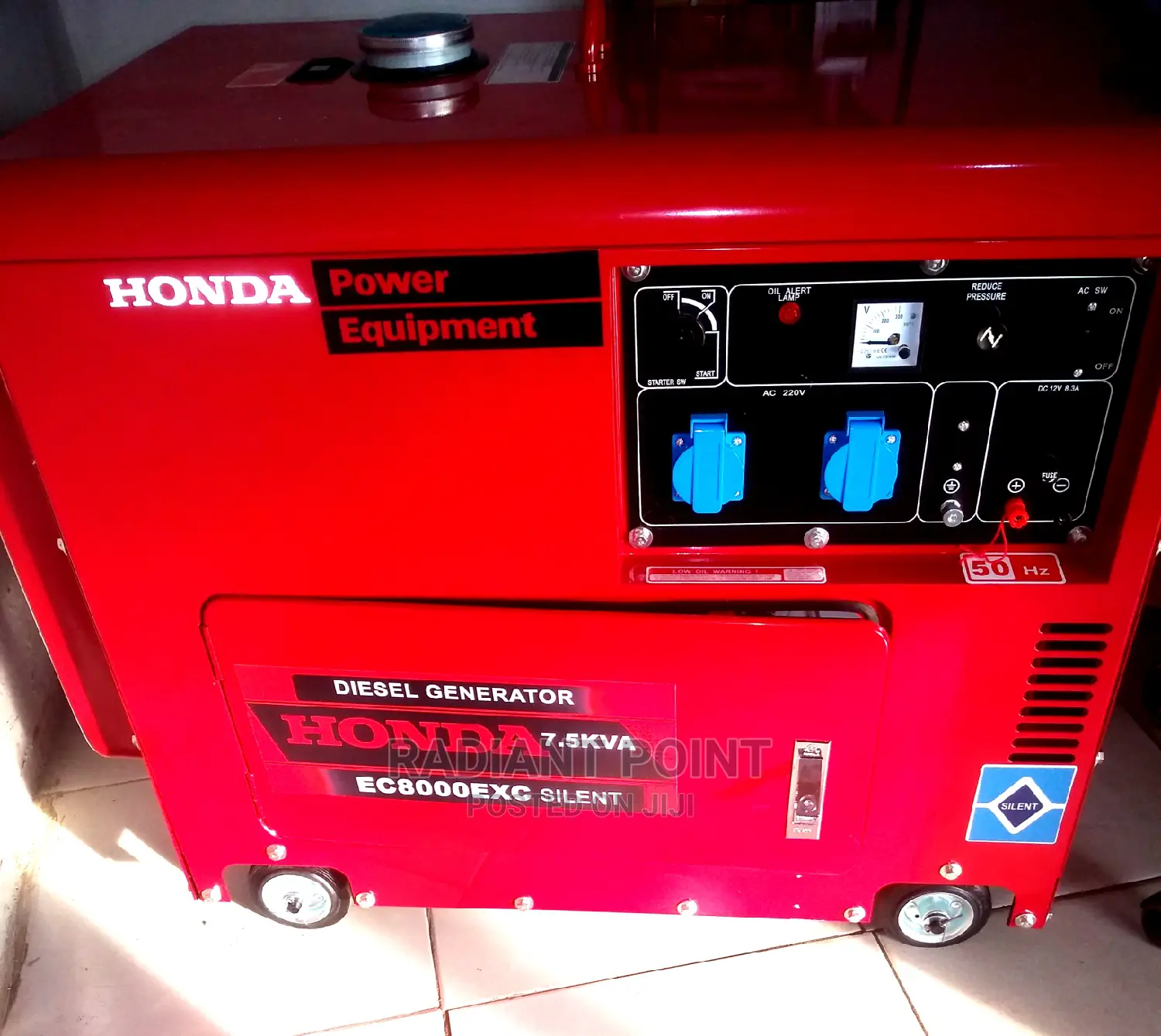 Honda 7.5kva Diesel Slient Generator