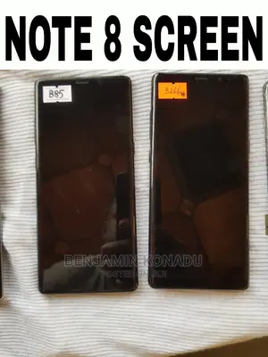 Note 8 Screen in Frame Original