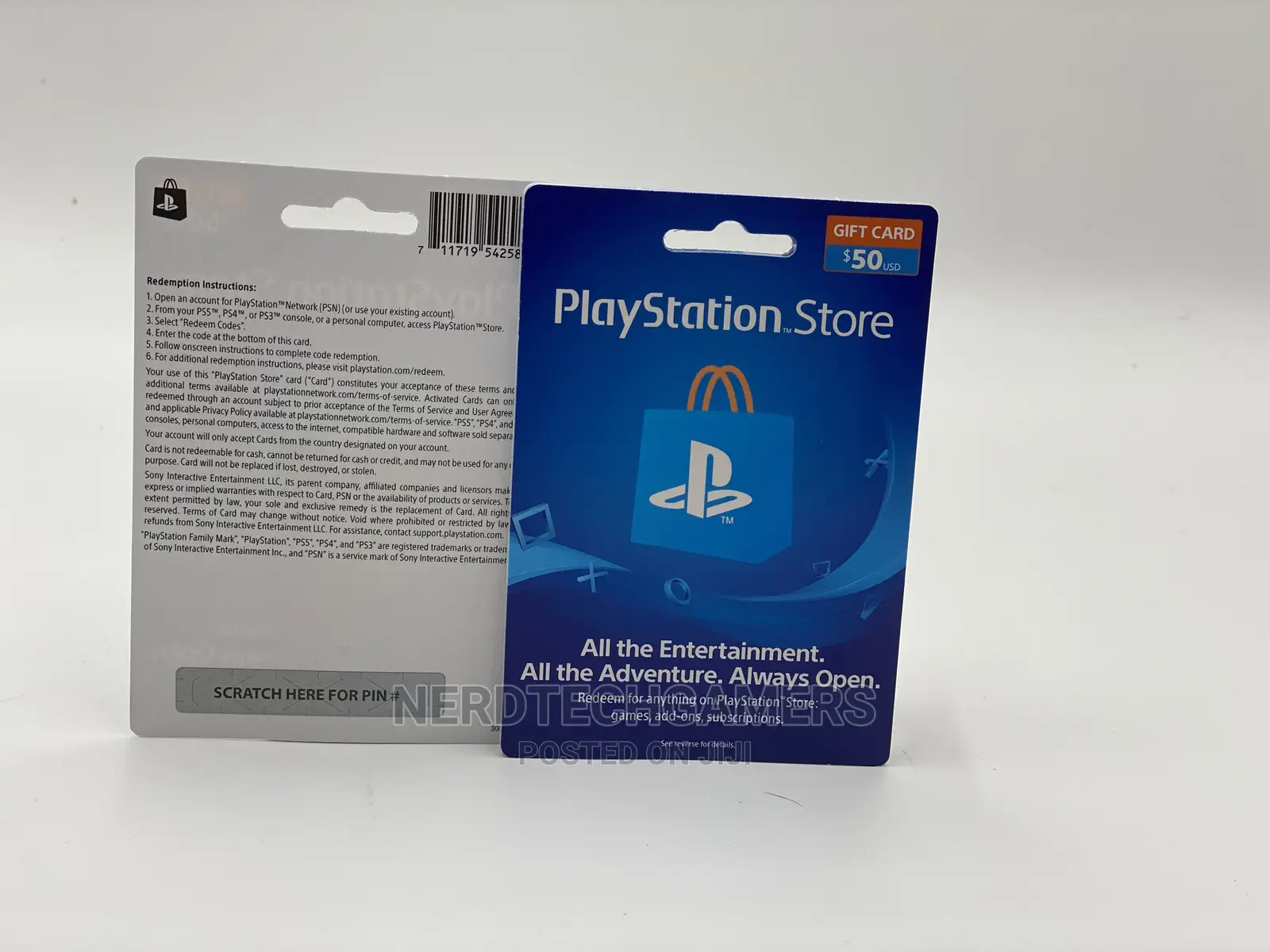 $50 Playstation Store Gift Card