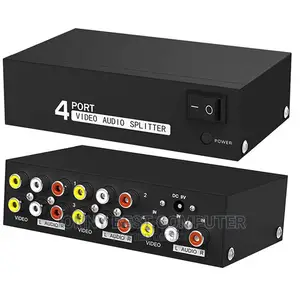 4 Port AV Splitter