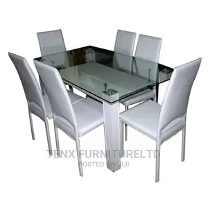 Dining Set Table + 6 Chairs