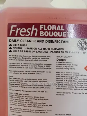 Daily Cleaner And Disinfectant Available