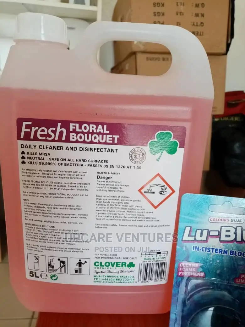Daily Cleaner And Disinfectant Available