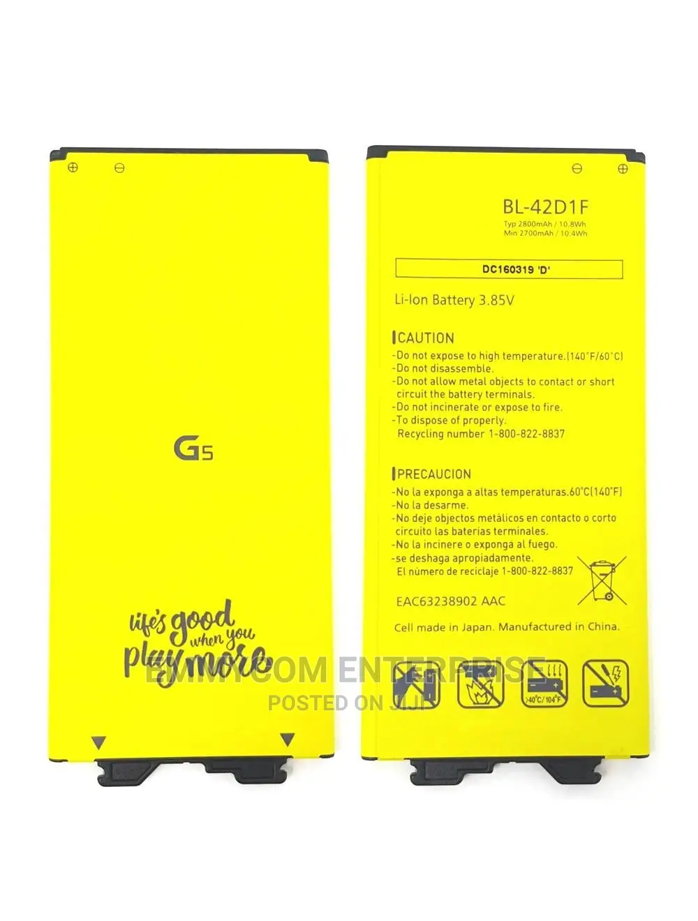 Original Lg G5 BATTERY
