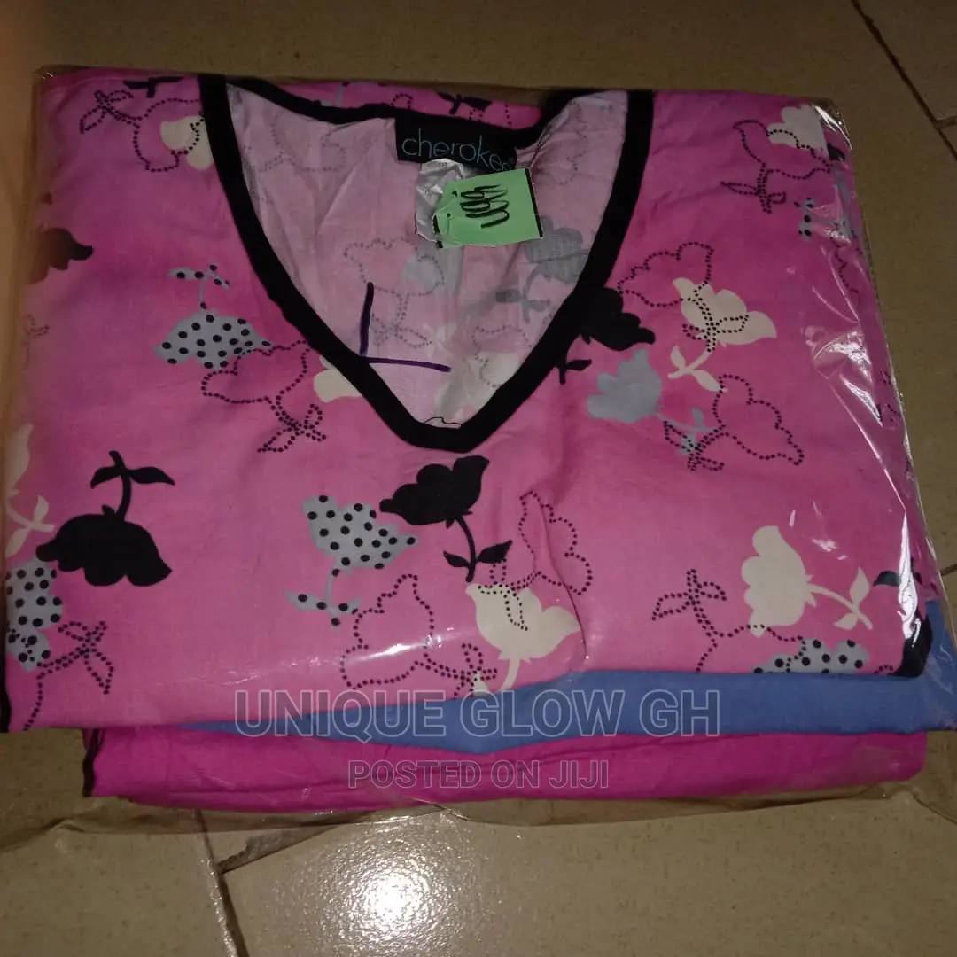 Foreign Used Medical Scrubs With Down to Match Scrub