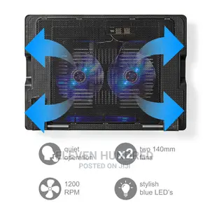 Laptop Cooling Pad, Fan Usb Adjustable Cooler Stand