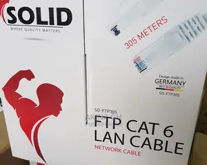 Solid FTP Cat 6 Lan Cable