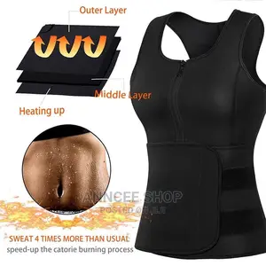 Neoprene Sauna Vest Corset Shaper Slimming Waist Trainer