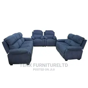Sofa 7 Seater Set (Tufted Fabric)