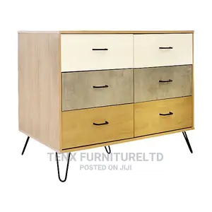 Chest of Drawers (Metal Legs 6 Drs)