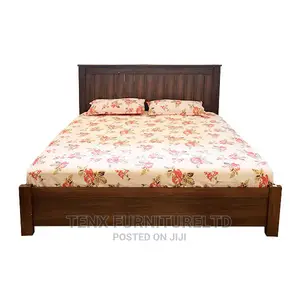 Bed King Size (Wooden Brn)