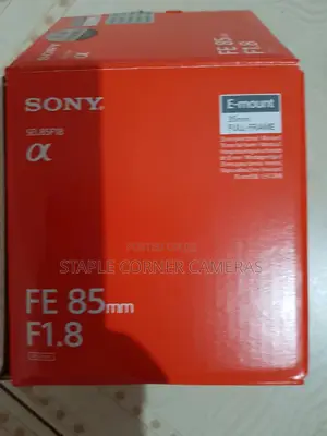 Sony 85mm F/1.8 E Mount Lens