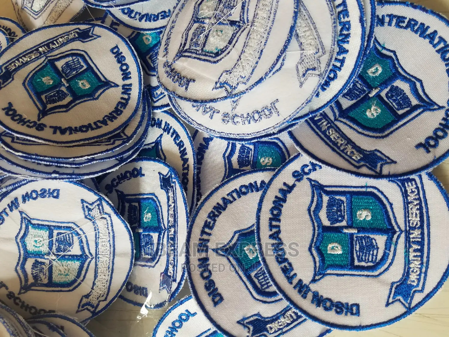 School Crest Digital Embroidery