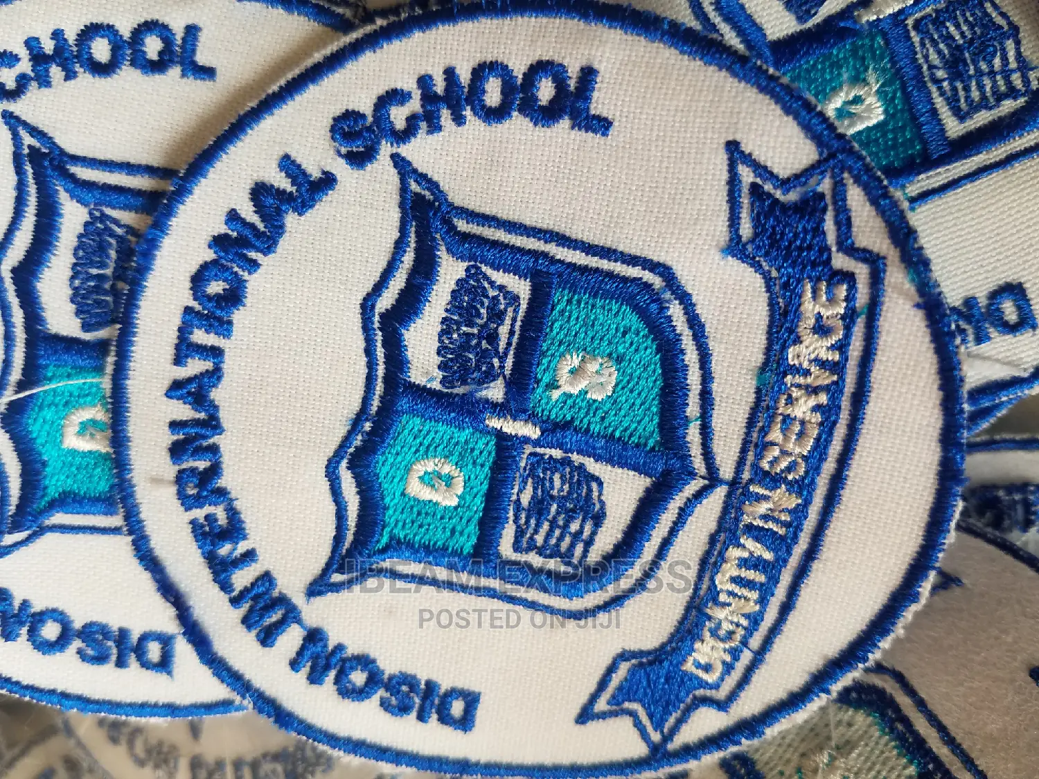 School Crest Digital Embroidery