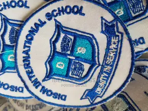 School Crest Digital Embroidery