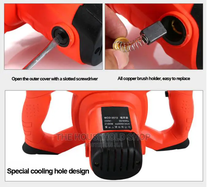 2400W 6speed Industrial Steering Wheel Handheld Paint Mixer