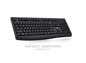 Hp Wired Usb Keyboard 104 Keys Black
