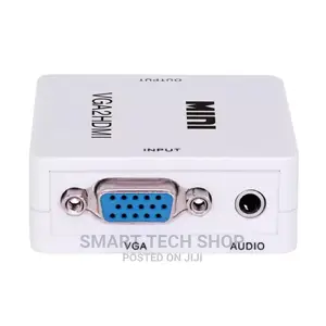 1080P MINI VGA to HDMI Converter With Audio Video Projector