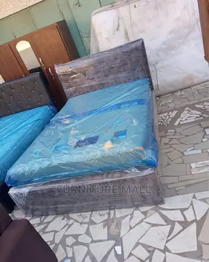 Camo Bed With Mattress. Double