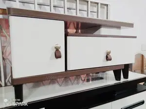 Gray TV Stand