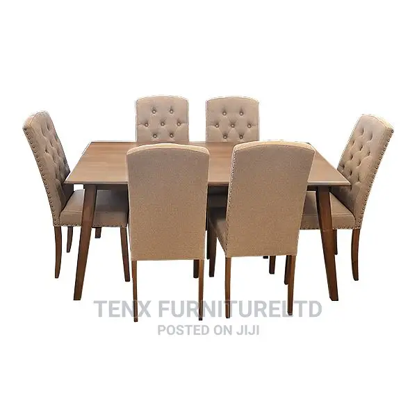 Dining Set 1+6 (Walnut Evora)