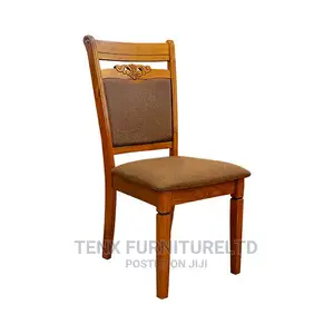 Dining Set 1+6 Seat Wooden Top Wooden Legs