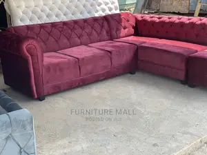 Luxurious Wine Sofa Chair. Free Delivery