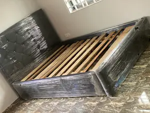 Black Queensize Bed . Free Delivery