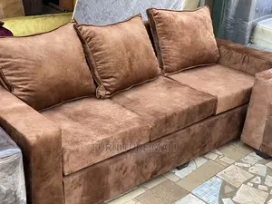 Brown 3in1 Sofa. Quality. Free Delivery