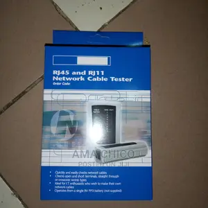 RJ45 and RJ11 Network Cable Tester