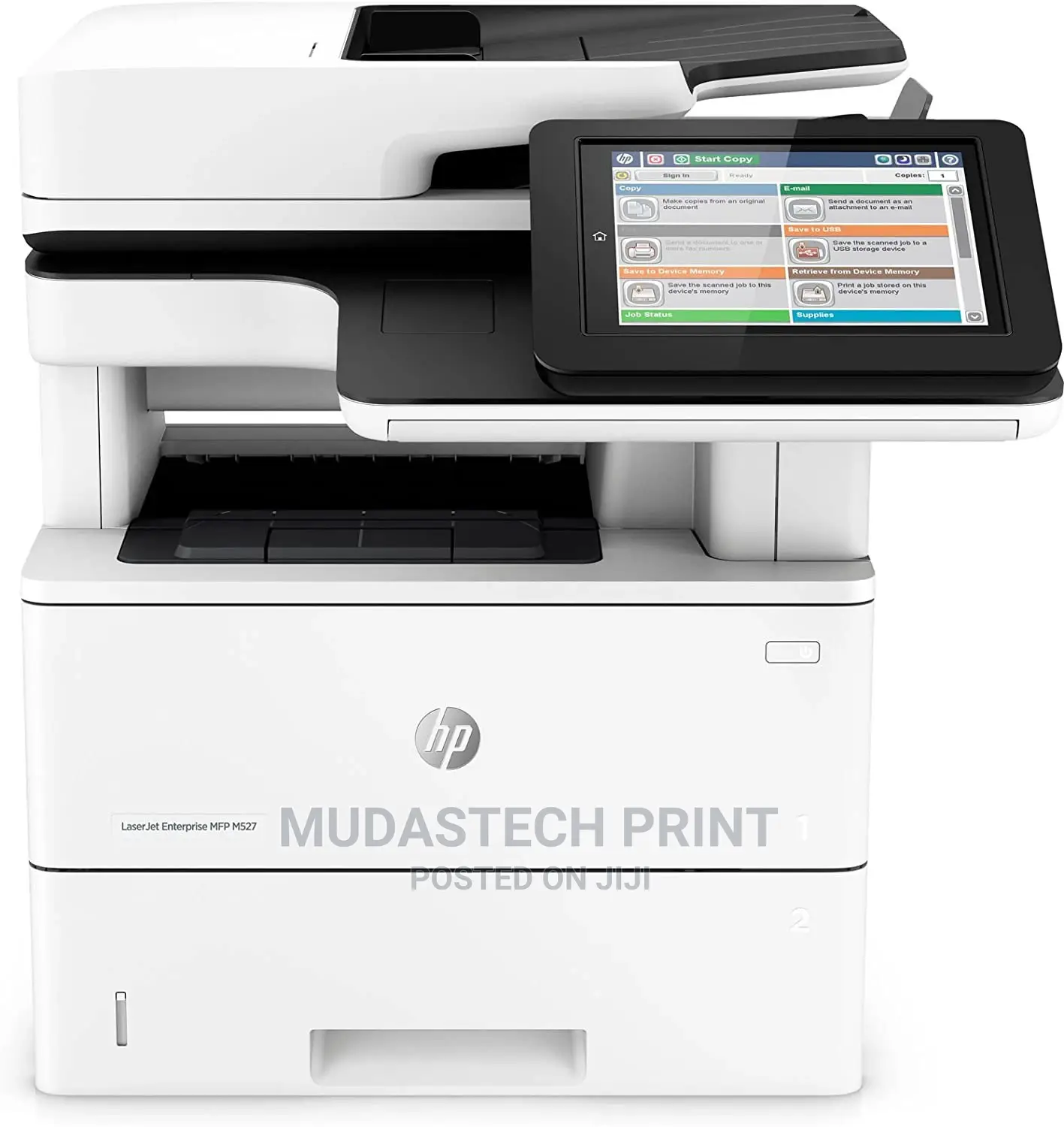 Hp Black and White M527 A4 Wireless Photocopy, Also Staple
