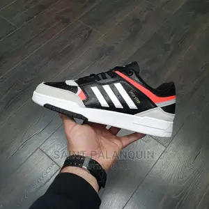 Adidas Black Drop Step Sneaks