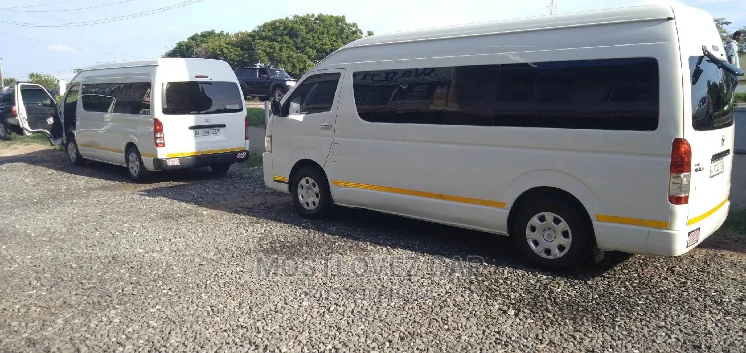 Car Rental Service in Ghana. Hiace Buses for Rent in Ghana