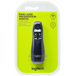 Original Logitech R400 Laser Presenter Remote