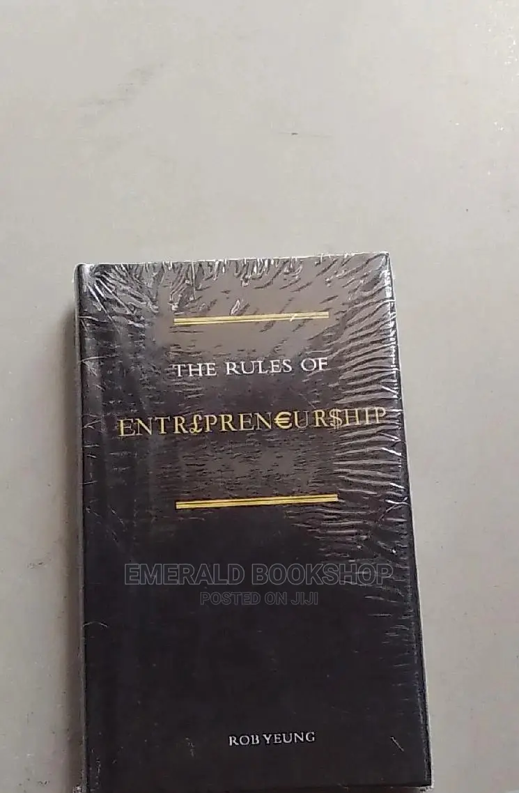 The Rules of Entrepreneurship