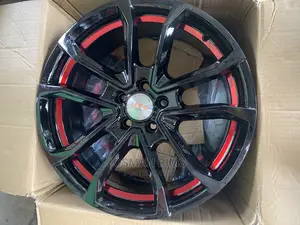 Corolla Rim 17 Red and Black