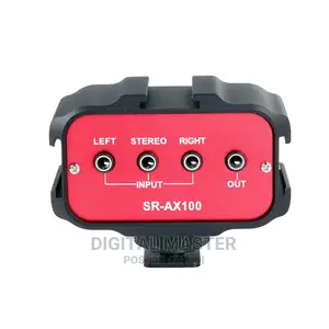 Two Channel Audio Adaptor (Saramonic Sr-Ax100)
