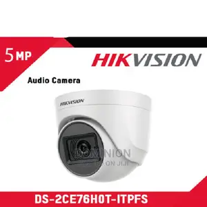 Hikvision Ds-2ce76dot-Itmfs 5.0mp Dome Audio Camera 2.8mm