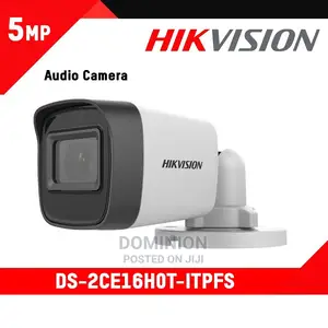 Hikvision Ds-2ce16h0t-Itpfs 5Mp Bullet Audio Camera