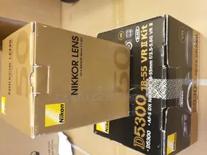 Nikon D5300 Digital Camera With Nikon 50mm F/1.8 Lens