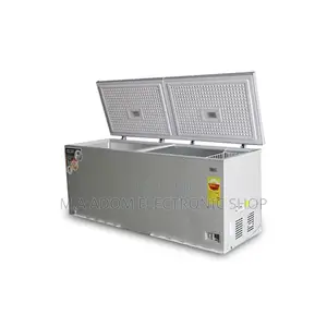 Nasco 500ltrs Double Door Chest Freezer Silver